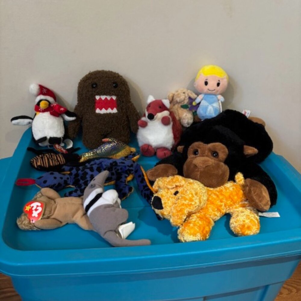 Group of adorable Stuffed Toys